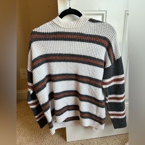 Striped American eagle long sleeve shirt
